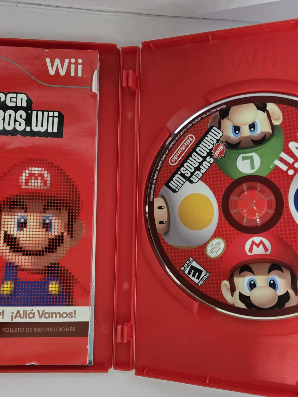 NBA JAM WII AND SUPER MARIO BUNDLE